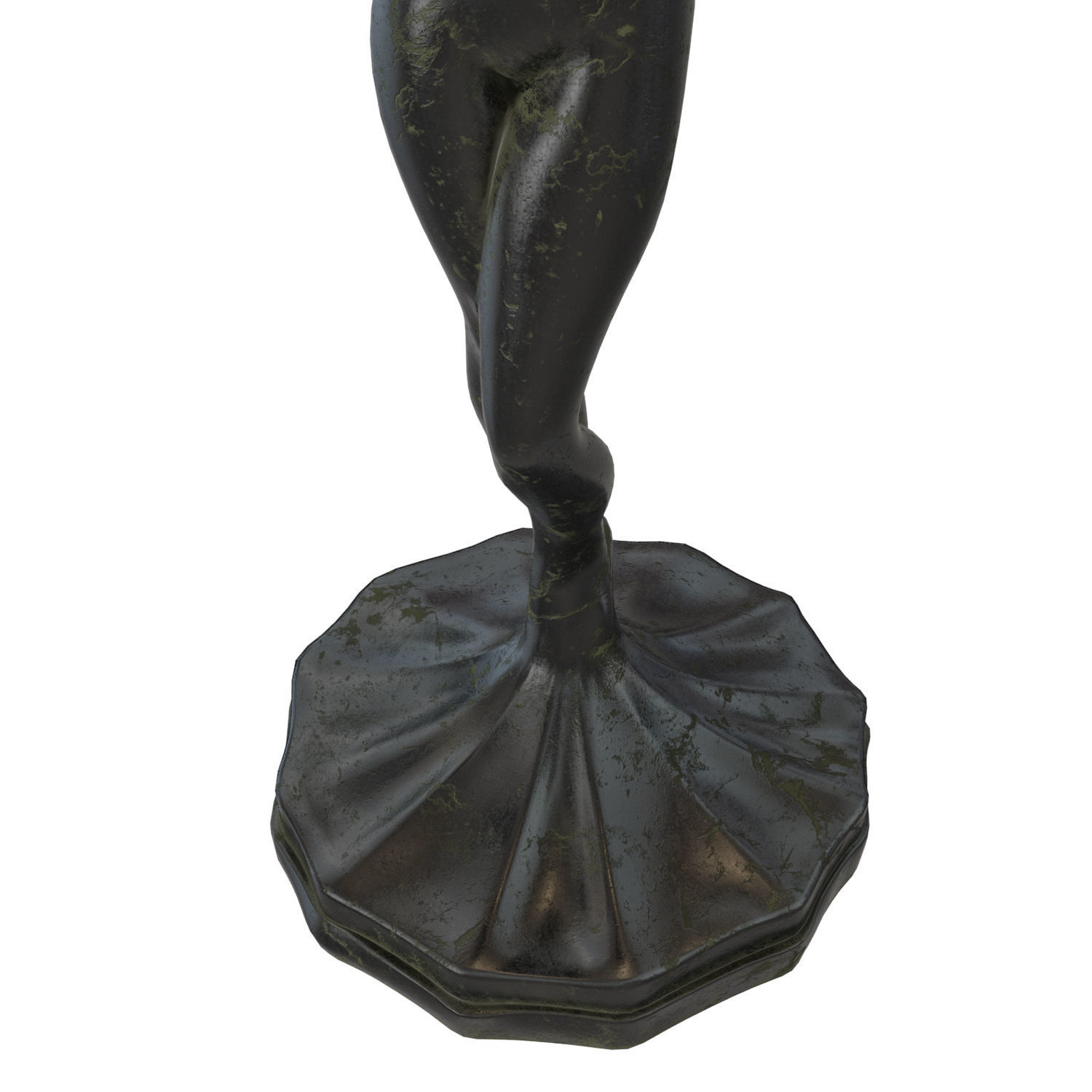 1stdibs Frankart Table Lamp L203 1922s 3D model_7