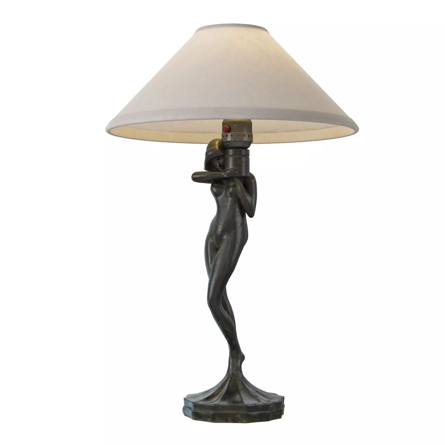 1stdibs Frankart Table Lamp L203 1922s 3D model_0