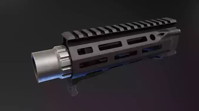 MFR XL Handguard Pack Low-poly 3D model