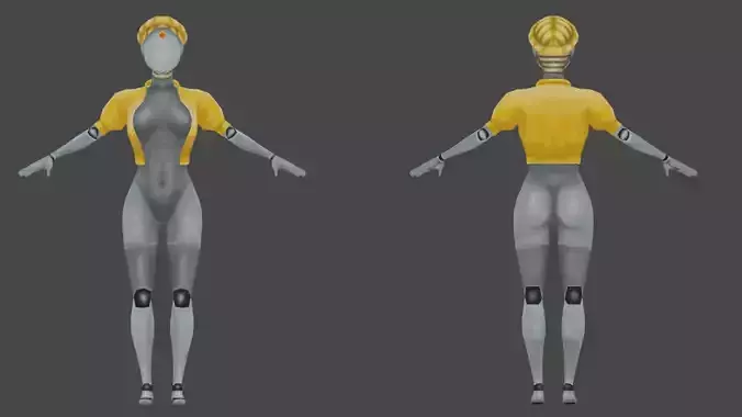 robot woman from Atomic heart