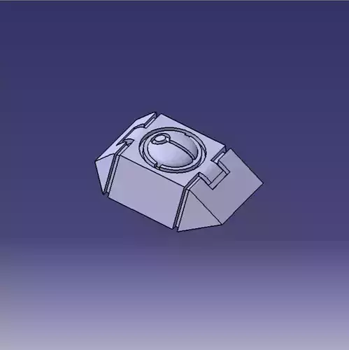 SPACE COMMUNIST SHOULDER PAD FOR WARRIORS ON FIRE Including FSE 3D print model
