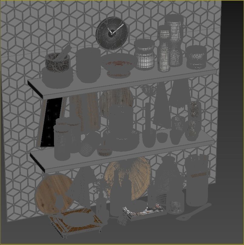 kitchen accessories RPM 03 3D model_14