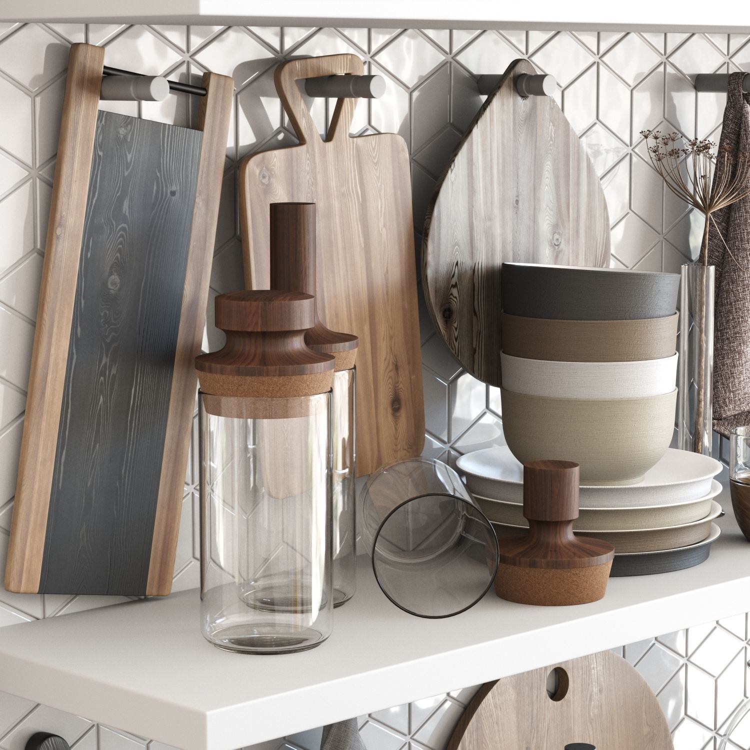 kitchen accessories RPM 03 3D model_6