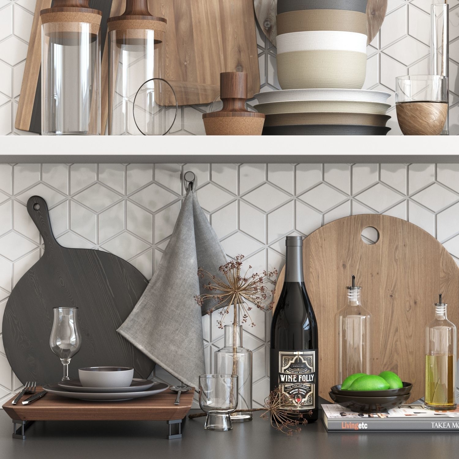 kitchen accessories RPM 03 3D model_1