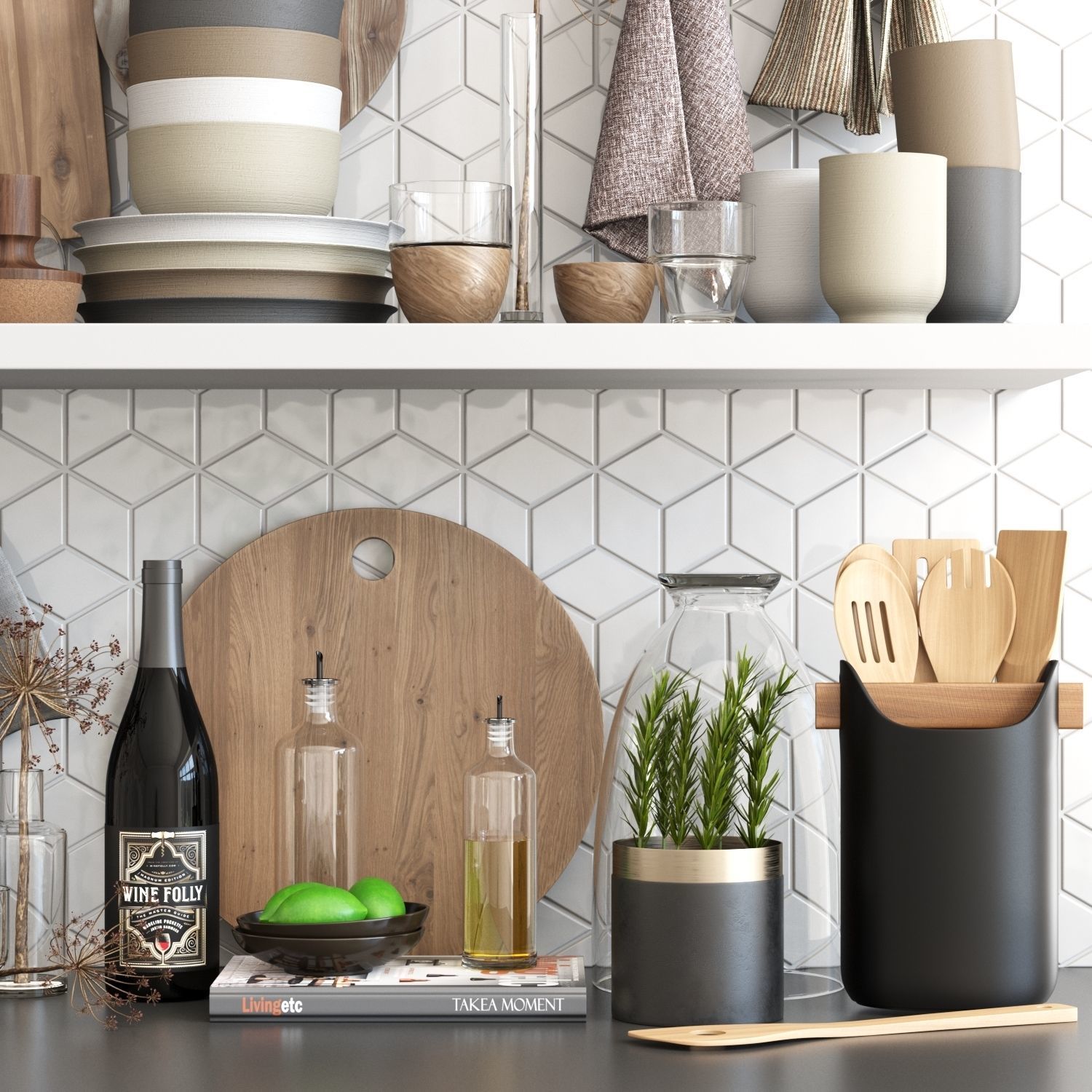 kitchen accessories RPM 03 3D model_2