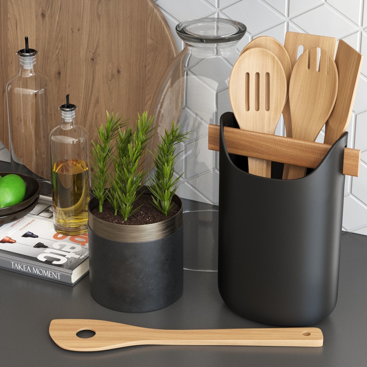 kitchen accessories RPM 03 3D model_8