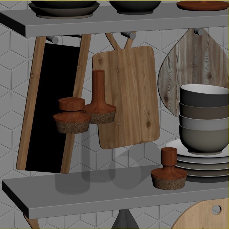 kitchen accessories RPM 03 3D model_19
