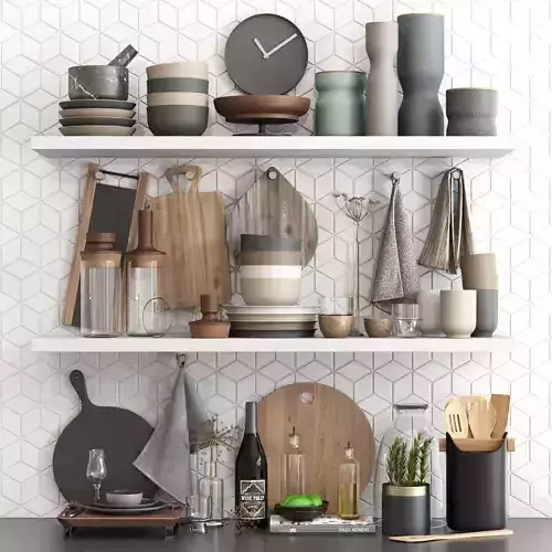 kitchen accessories RPM 03 3D model