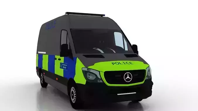 Mercedes Benz Sprinter L2H2 2015 England Police Prison EU