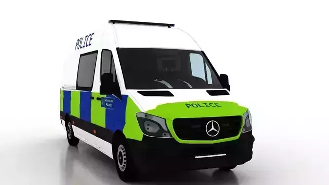 Mercedes Benz Sprinter L2H2 2015 England Police Crew Van EU