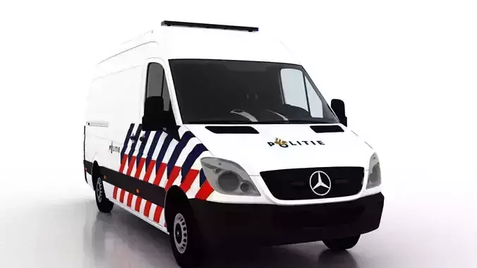 Mercedes Benz Sprinter L2H2 2009 Netherlands Police Prison