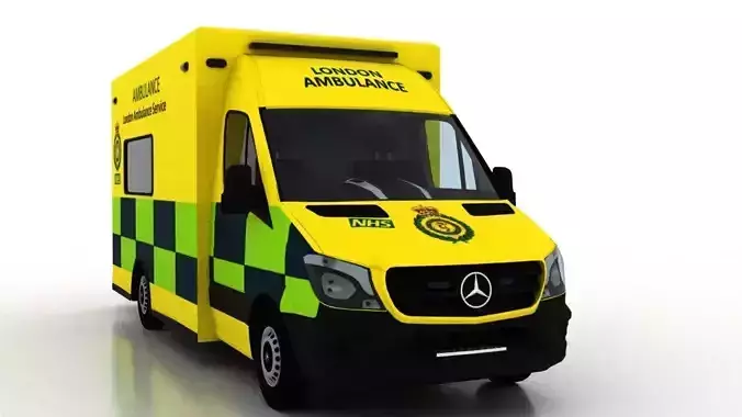 Mercedes Benz Sprinter 2015 Truck England Ambulance UK