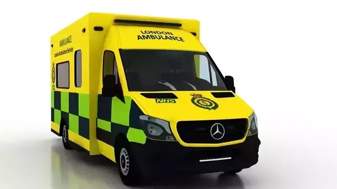 Mercedes Benz Sprinter 2015 Truck England Ambulance EU