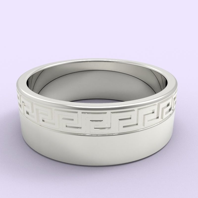 Weding Rings 3D print model_7