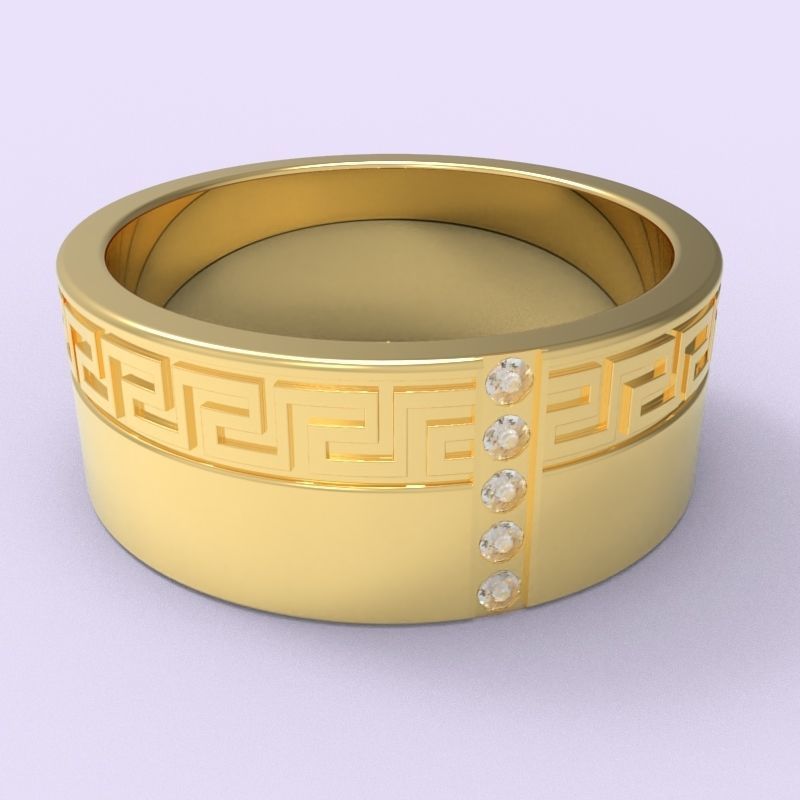Weding Rings 3D print model_1