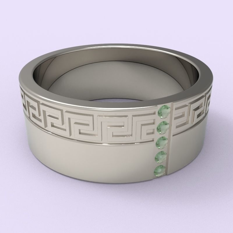 Weding Rings 3D print model_2