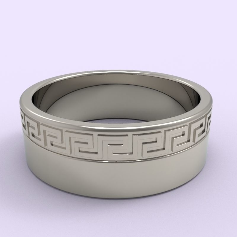 Weding Rings 3D print model_6