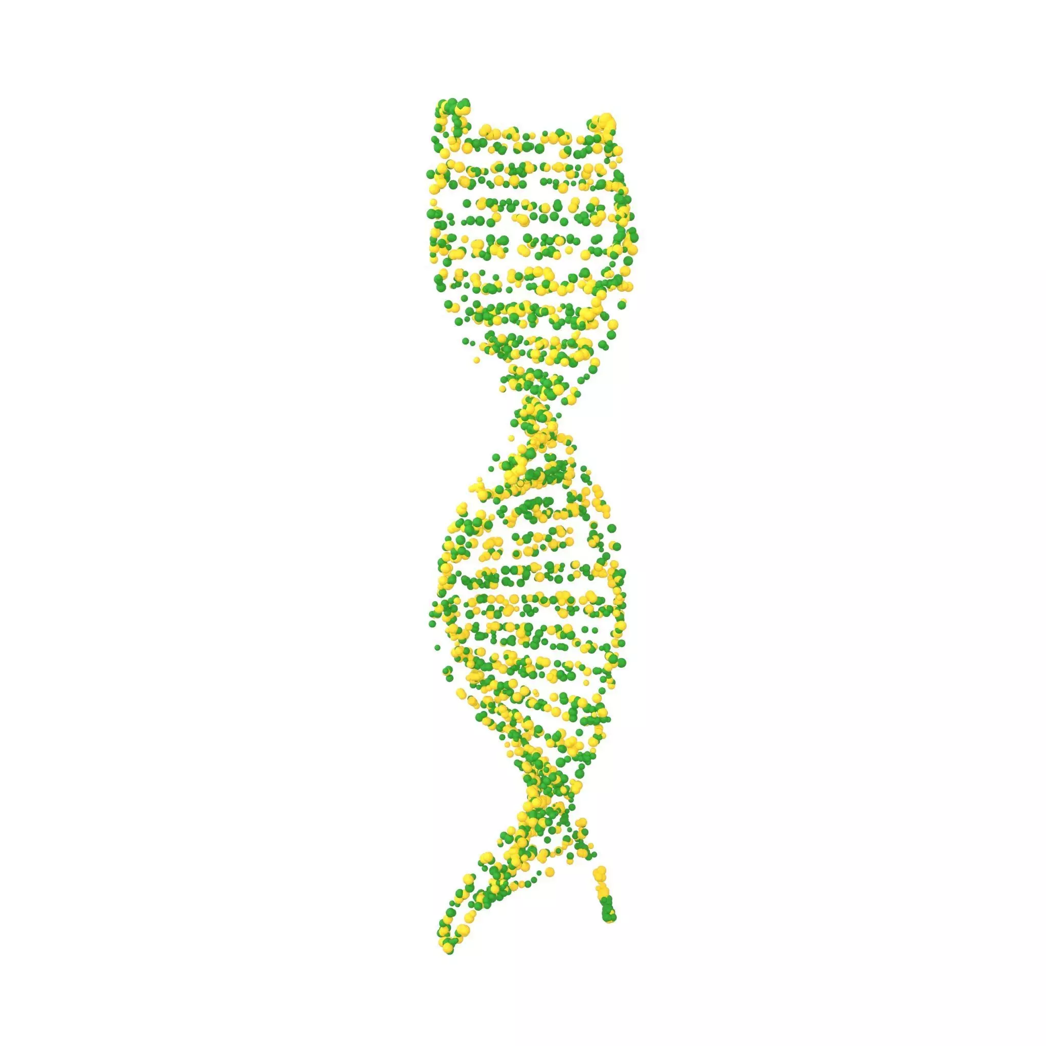 DNA Molecule v4 007 3D model_0