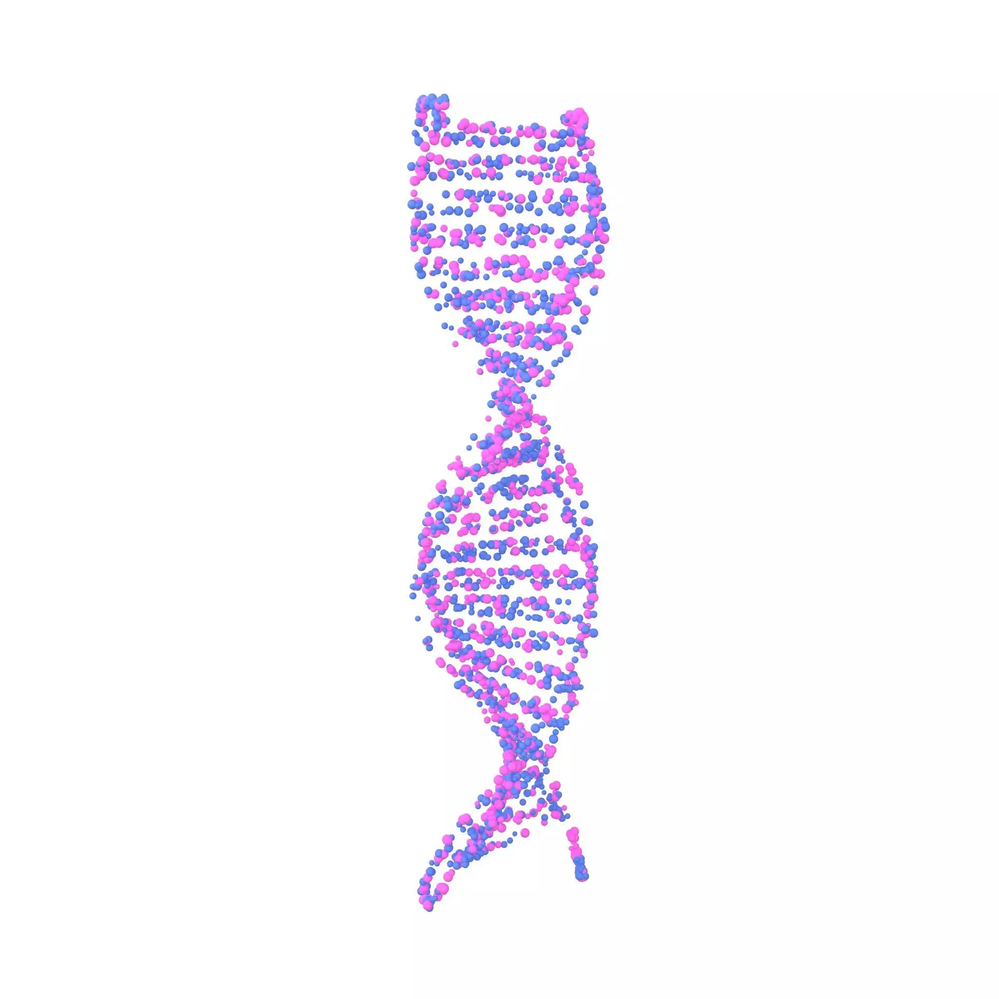 DNA Molecule v4 008 3D model_0