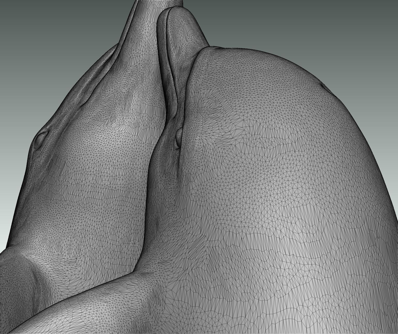 Lover Dolphins 3D print model_10