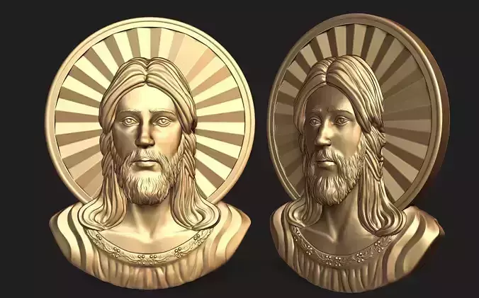 Jesus Head pendant