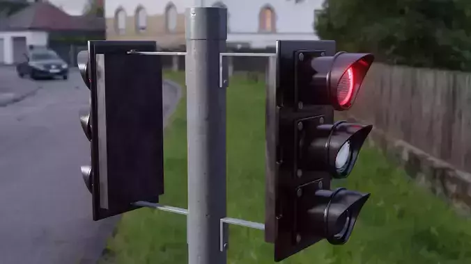 Street Traffic LIght 3D model