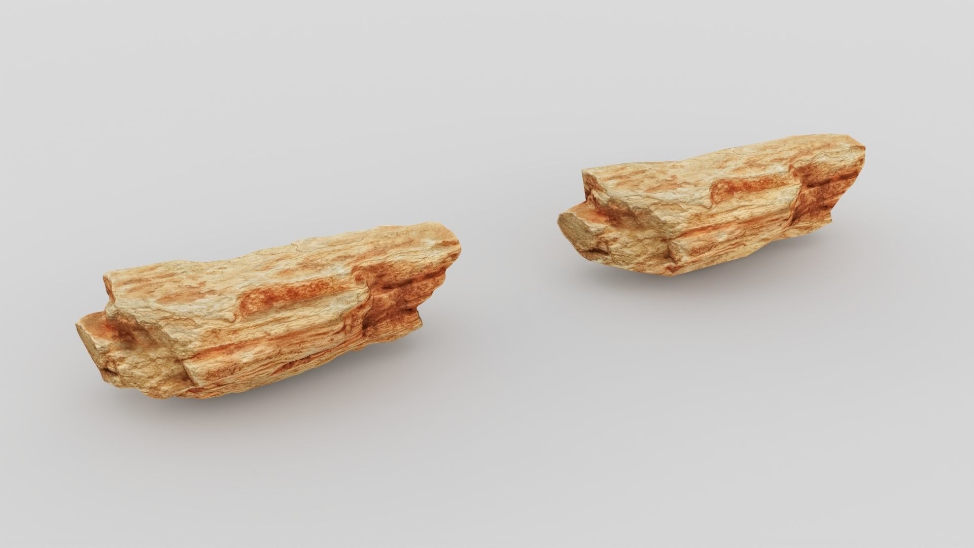 PSscanned stone pack 1 Low-poly 3D model_3