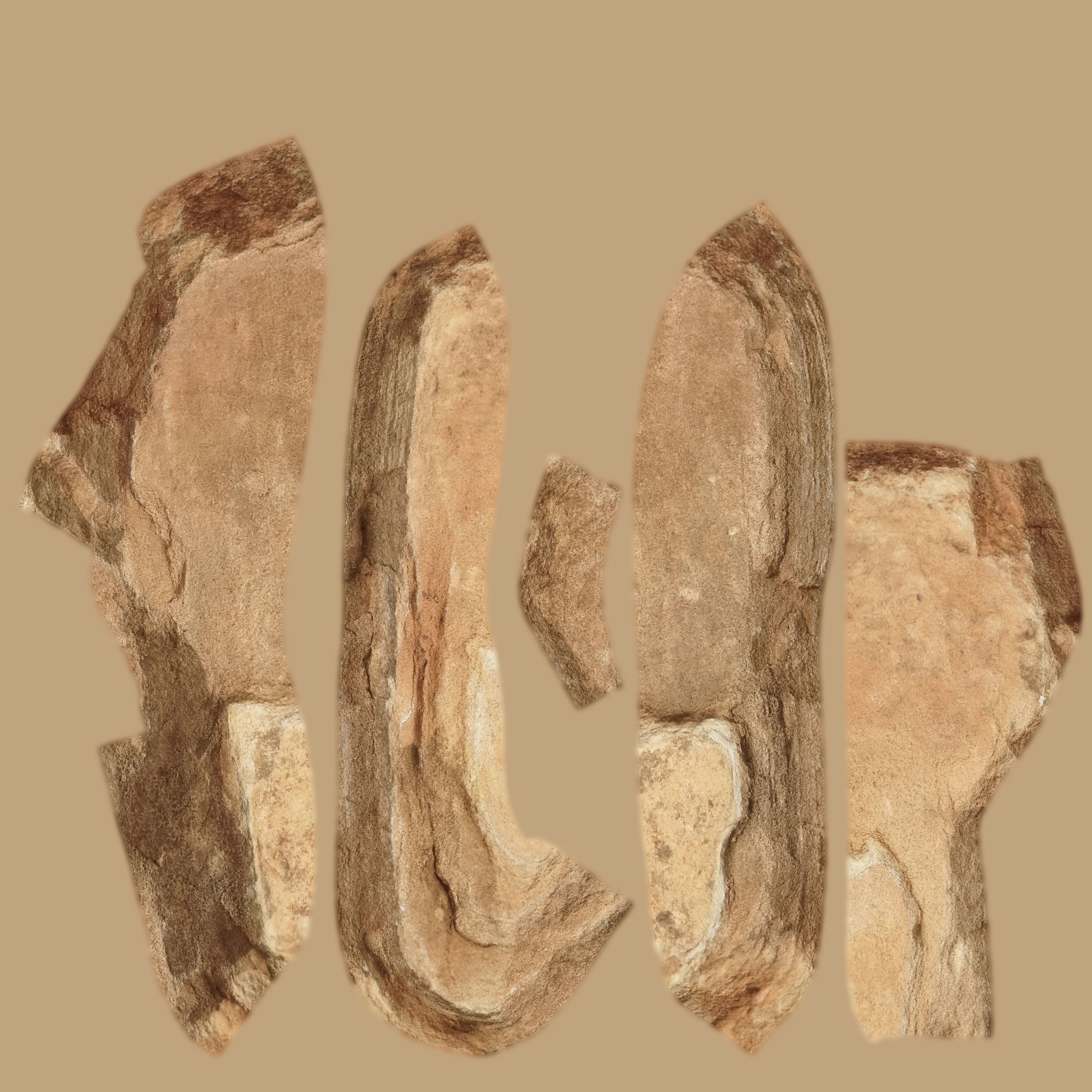 PSscanned stone pack 1 Low-poly 3D model_22