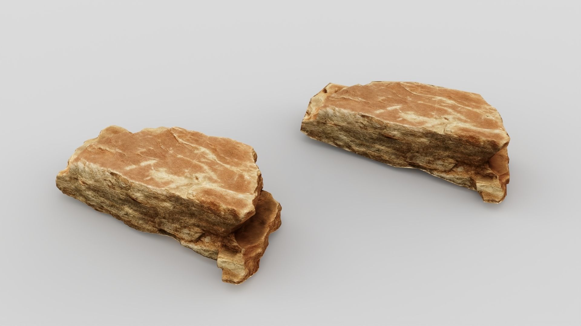 PSscanned stone pack 1 Low-poly 3D model_15