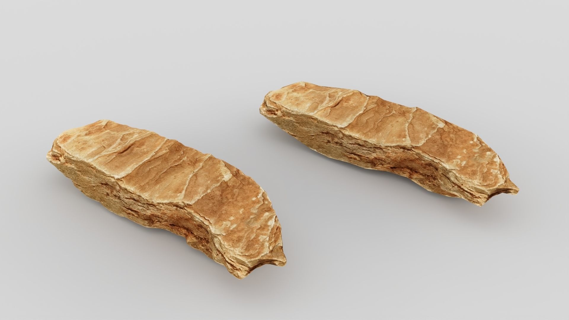 PSscanned stone pack 1 Low-poly 3D model_11