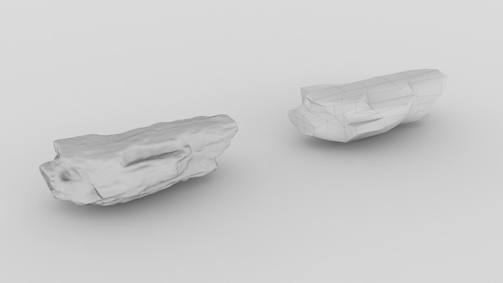 PSscanned stone pack 1 Low-poly 3D model_4