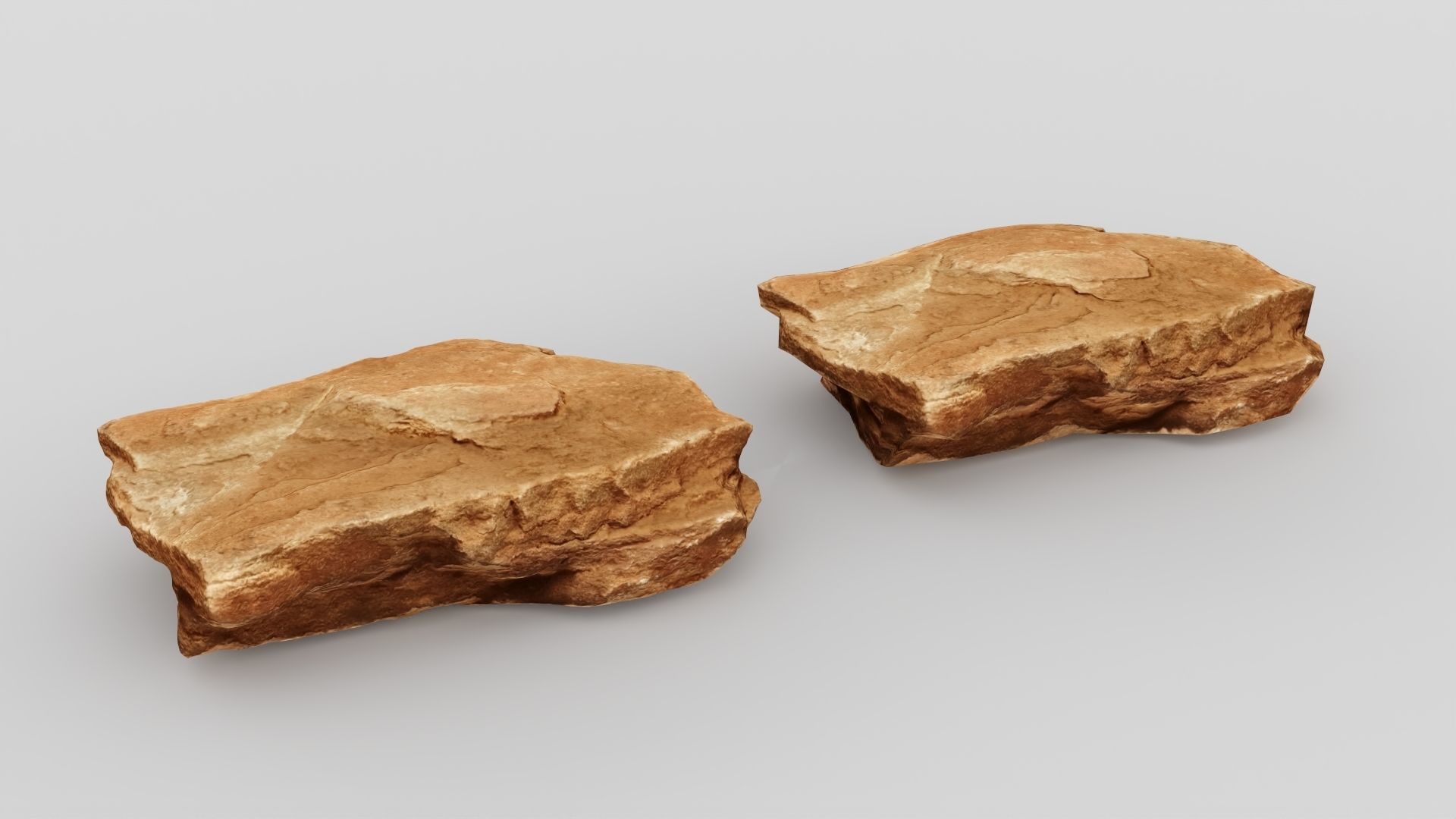 PSscanned stone pack 1 Low-poly 3D model_39