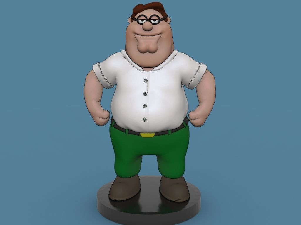 Peter Griffin 3D print model_1
