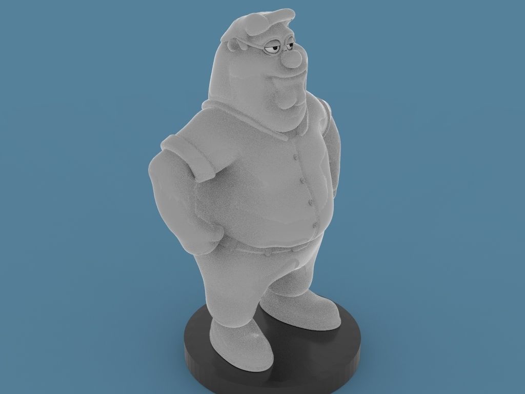 Peter Griffin 3D print model_6
