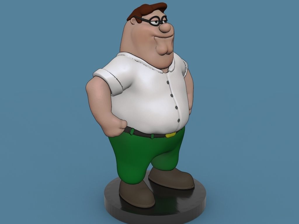 Peter Griffin 3D print model_3