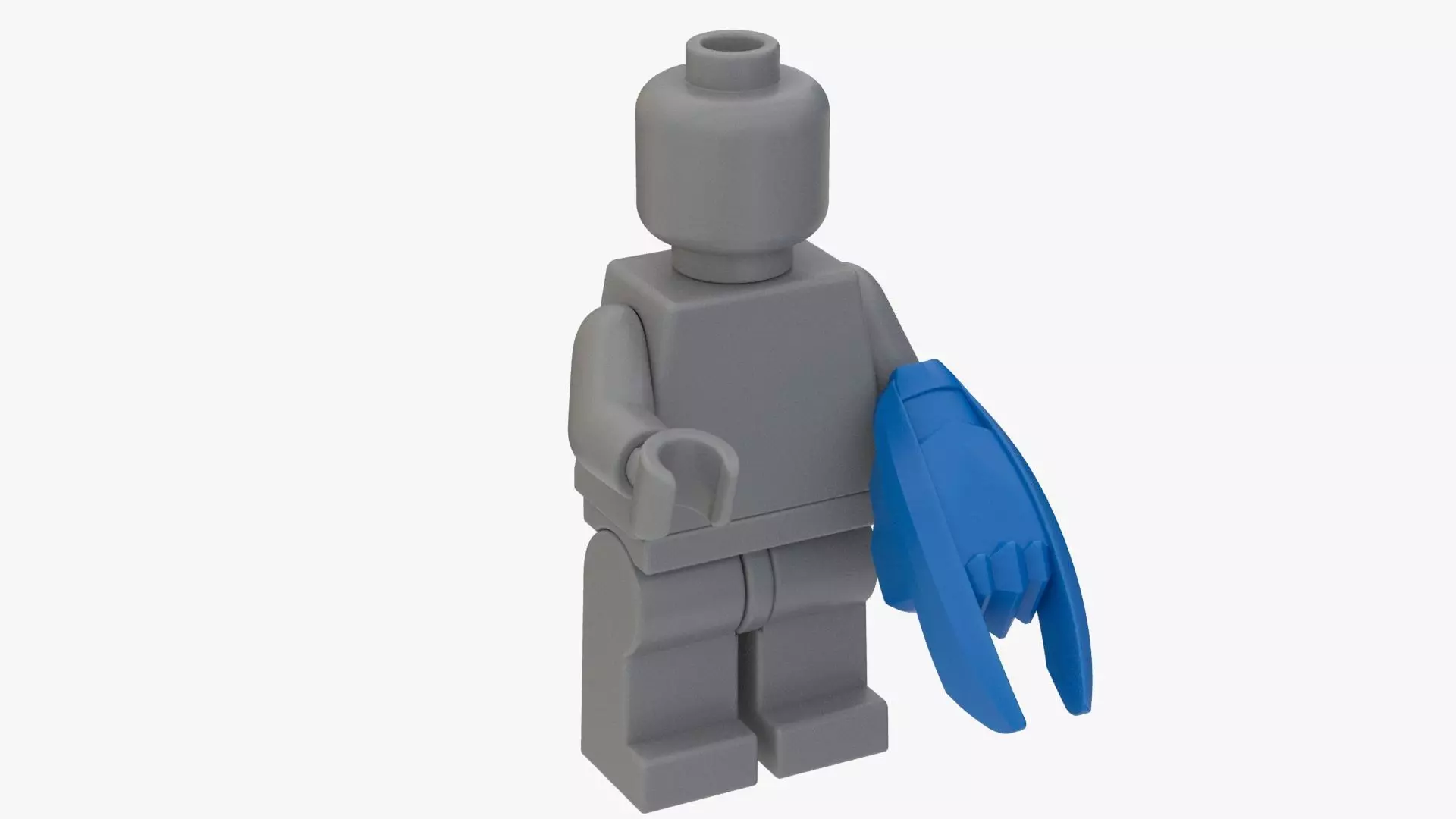 LEGO Boxing Gloves Claw No Minifigure 3D model_0