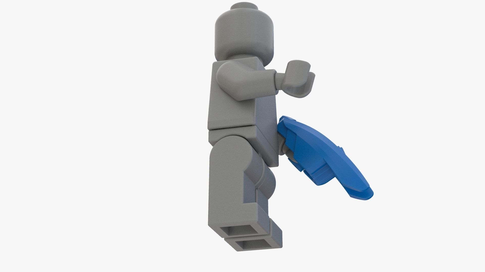 LEGO Boxing Gloves Claw No Minifigure 3D model_7