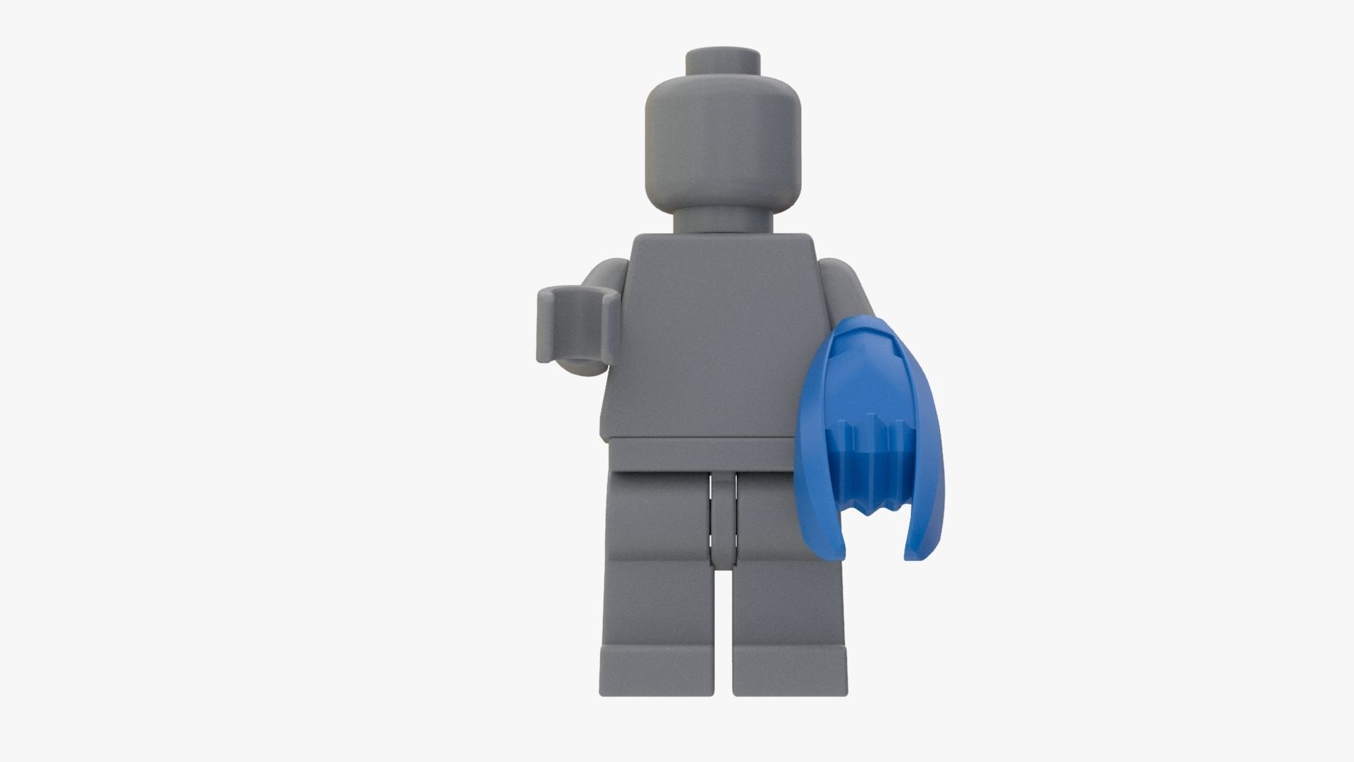 LEGO Boxing Gloves Claw No Minifigure 3D model_1