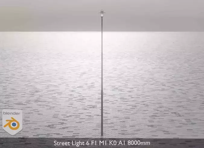 Street Light 6 F1 M1 K0 A1 8000mm