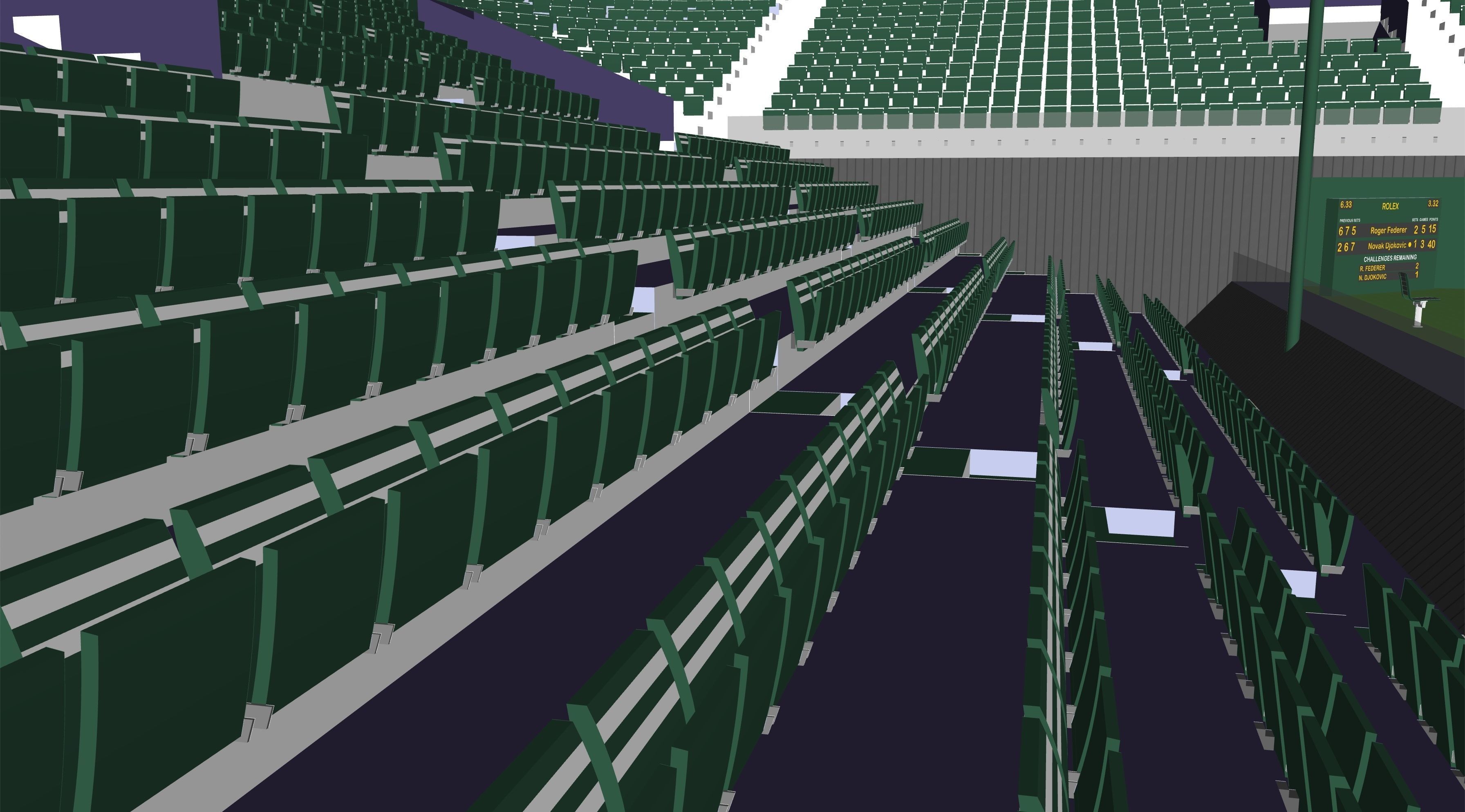 Wimbledon Centre Court 3D model_10