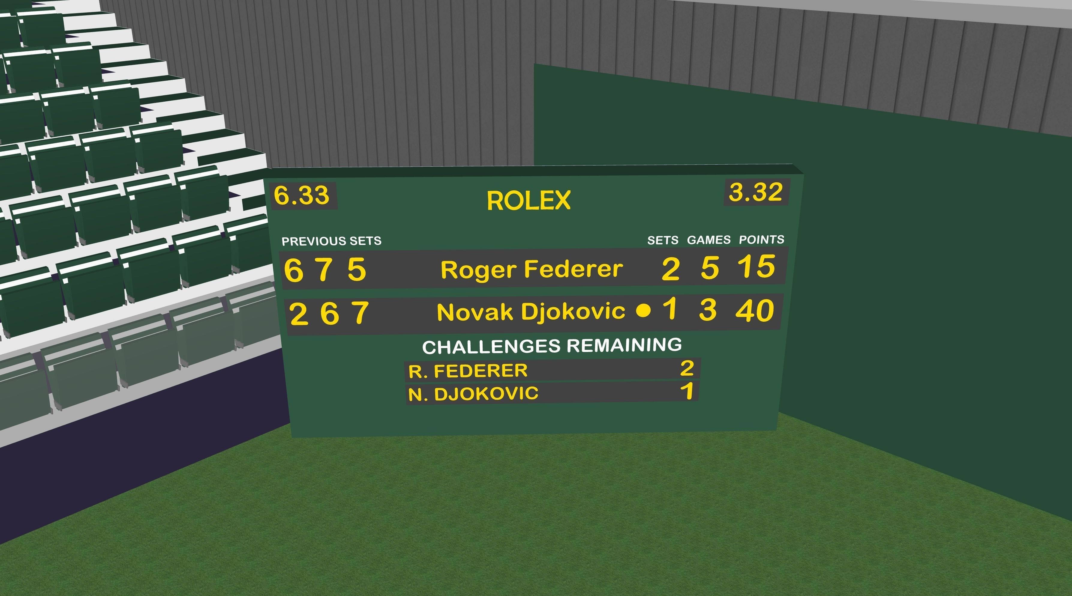 Wimbledon Centre Court 3D model_2