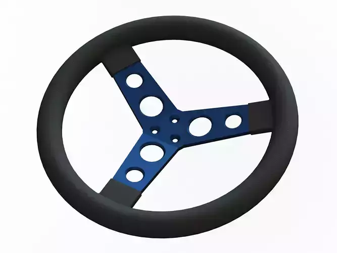 Custom Steering Wheel 3 Spoke for Go Kart