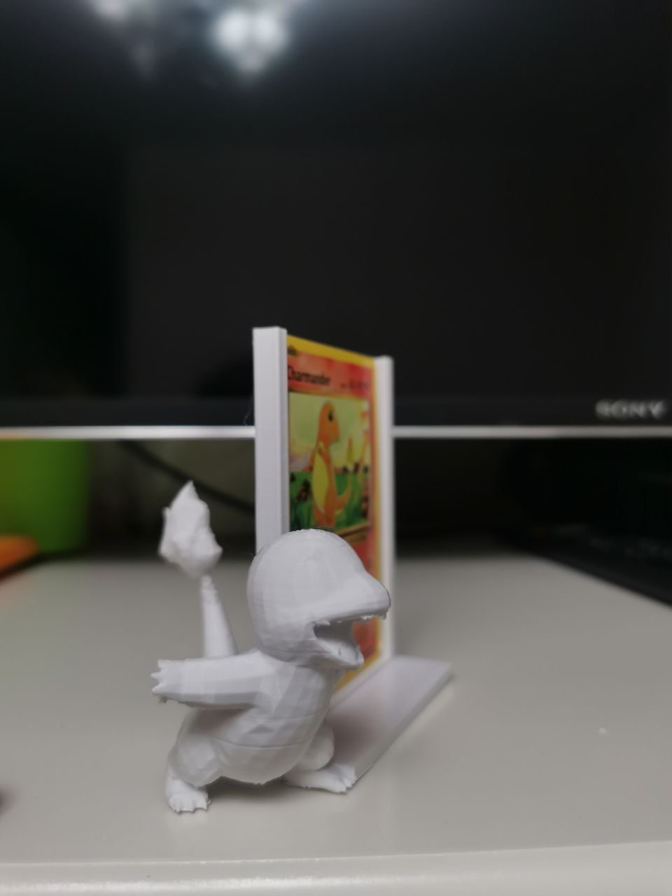 Charmander  TCG frame for card  3D print model_1