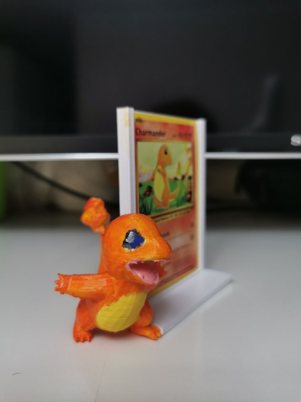Charmander  TCG frame for card  3D print model_4