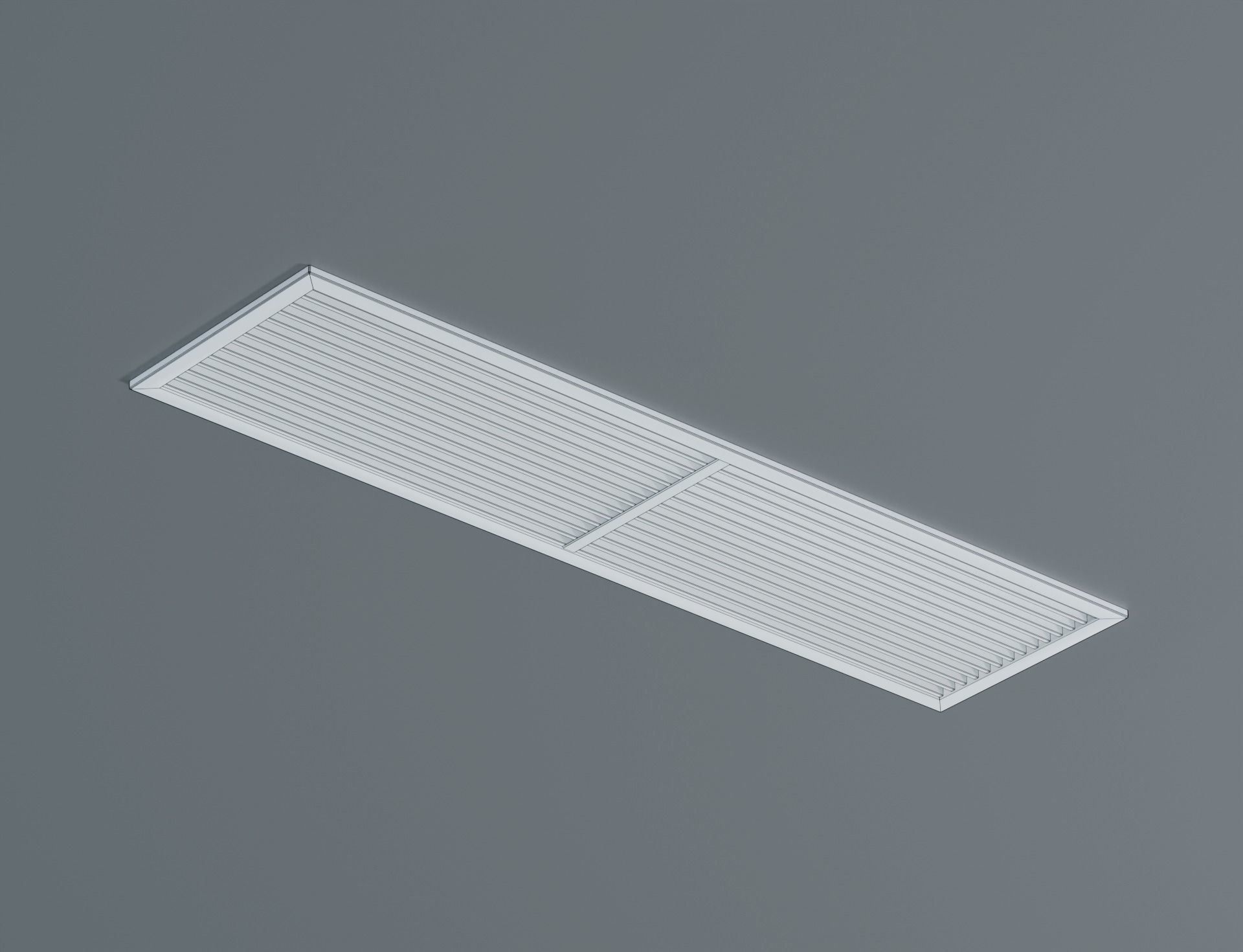 Low Poly Linear Diffuser Low-poly 3D model_2