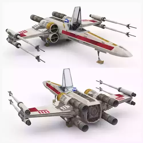 Star Wars X-Wing Starfighter 3D model