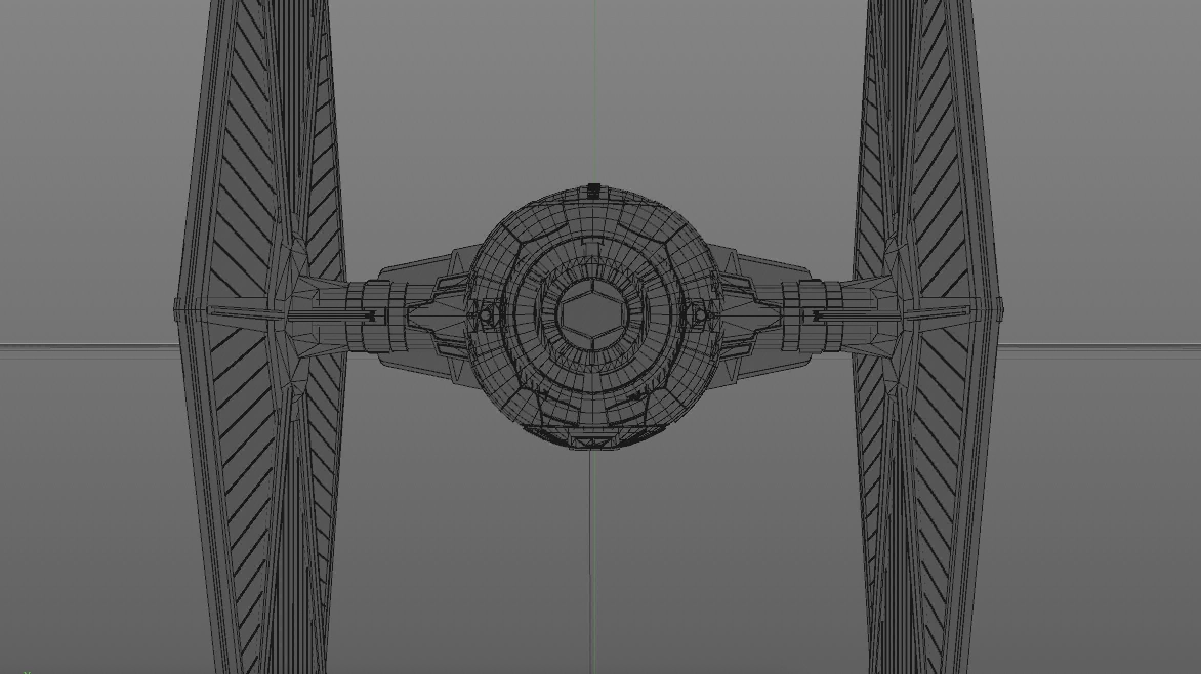 Star Wars Tie Fighter 3D model_6