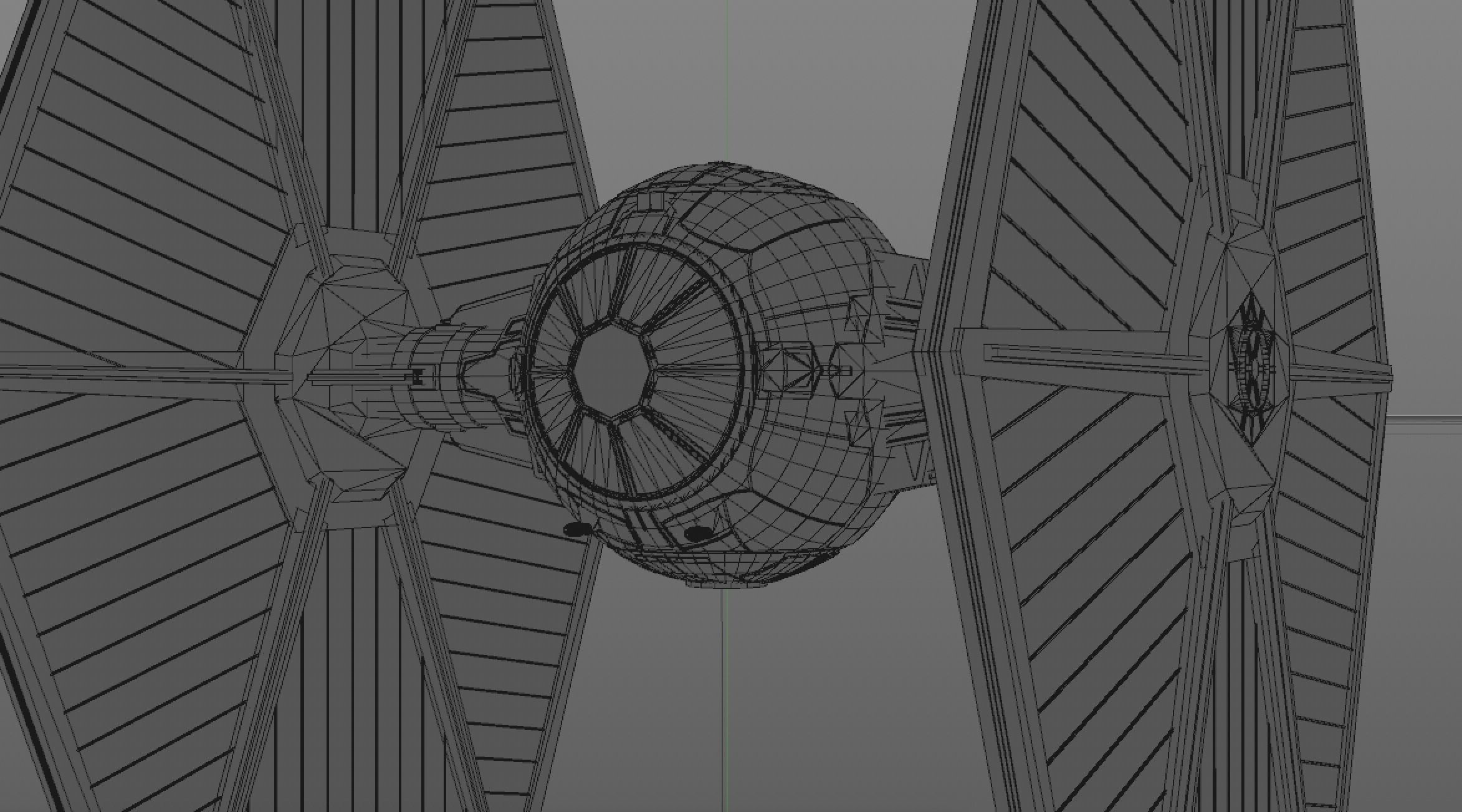 Star Wars Tie Fighter 3D model_7