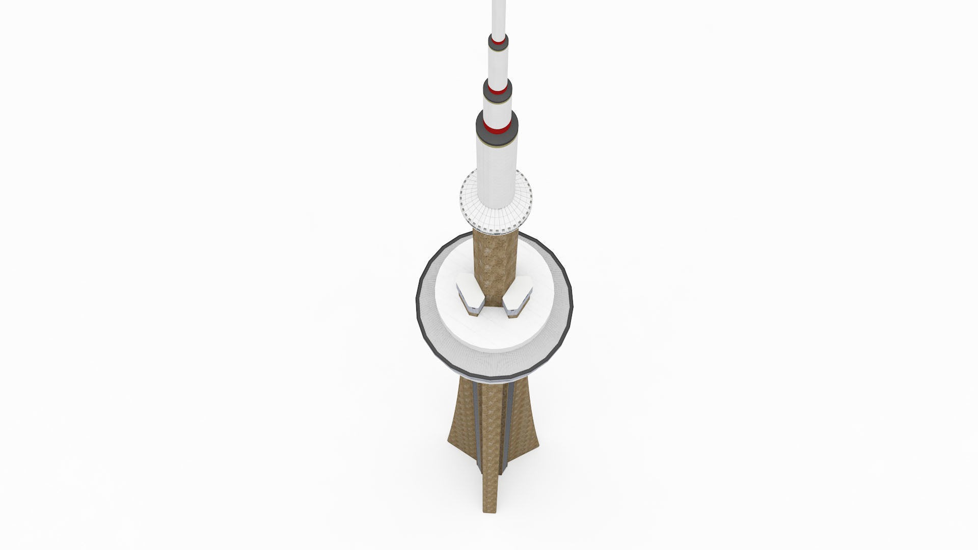 CN Tower 3D model_4