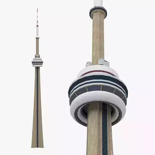 CN Tower 3D model